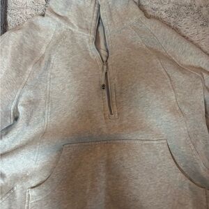 lululemon!! Women's scuba oversized half zip